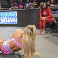 Bianca Belair and Tiffany Stratton | Friday Night SmackDown | February 23, 2024 - wwe photo