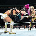Bianca Belair vs Asuka and Kairi | Six-Woman Tag Team Match | WrestleMania XL | April 6, 2024 - wwe photo