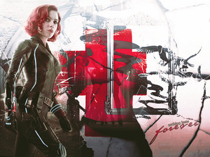 Black Widow Wallpaper - Nothing Lasts Forever