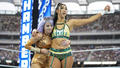 Candice LeRae and Indi Hartwell — WWE Women's Tag Team Championship Match - wwe photo