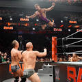 Chad Gable vs Ludwig Kaiser and Giovanni Vinci | Monday Night Raw | April 8, 2024    - wwe photo