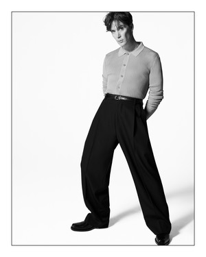  Cillian Murphy for the Versace ikon-ikon Campaign (2024)