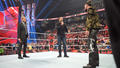Cody Rhodes, Seth 'Freakin' Rollins and Drew McIntyre | Monday Night Raw | February 5, 2024 - wwe photo