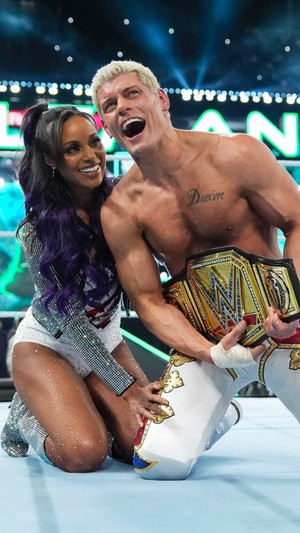 Cody and Brandi Rhodes | WrestleMania XL | April 7, 2024