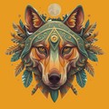 Dagwaagin Ma'iingan 🐺 Autumn Wolf - wolves fan art