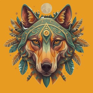  Dagwaagin Ma'iingan 🐺 Autumn serigala, wolf