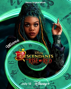  Dara Reneé as Uliana | Descendants: The Rise Of Red | Character poster