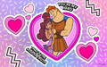 Disney Valentine's Day Cards - Meg and Hercules - disney photo