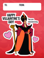 Disney Villaintine's Day Cards - Jafar - disney photo