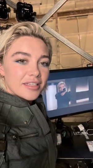 Florence Pugh | behind the scenes | Thunderbolts