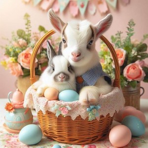  Frohe Ostern meine liebe Remy🐰🐇🐣🐝🐥🌸