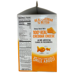 Goldfish Baked Cheddar Snack Crackers 30