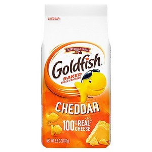 Goldfish Cheddar Cheese Crackers, 6.6 