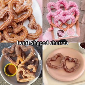  Heart-shaped Churros 💖
