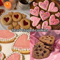 Heart-shaped Cookies 💖 - food fan art