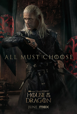  House of the Dragon (Season 2) | Character Poster - Matt Smith as Prince Daemon Targaryen