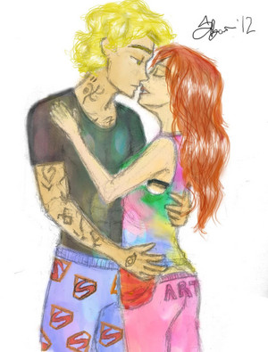 Jace/Clary Drawing - I Don't Wanna Miss You Tonight