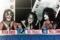 KISS (NYC) April 16 1996 (Reunion press conference aboard the USS Intrepid) - kiss photo