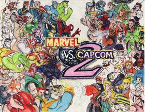 Marvel vs Capcom 2 by viperxmns