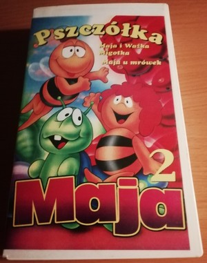 My Polish Maya the Bee VHS tape