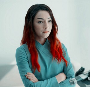 Natasha Liu Bordizzo as Sabine Wren | Star Wars: Ahsoka