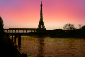  Paris Metro and Eiffel Tower