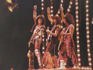 Paul, Bruce and Gene ~Winnipeg, Manitoba...March 9, 1985 (Animalize Tour)