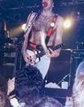 Paul Stanley ~Roseville, Michigan...March 4, 1989 (One Live KISS) - kiss photo