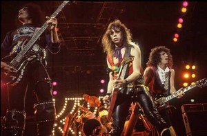  Paul, Vinnie and Gene ~Chicago, Illinois...February 15, 1984 (Lick it Up Tour)