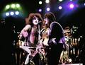 Paul and Ace ~Columbus Ohio...March 6, 1977 (Rock and Roll Over Tour)  - kiss photo
