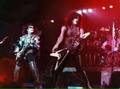 Paul and Gene ~Columbus Ohio...March 6, 1977 (Rock and Roll Over Tour)  - kiss photo