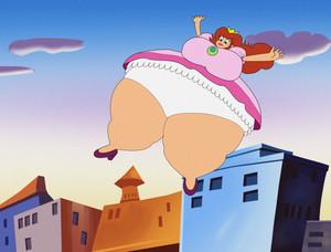 Princess Toadstool Super Show Super Sumo Giantess 10