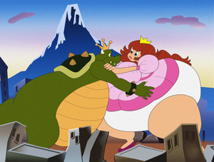  Princess Toadstool Super Показать Super Sumo Giantess 14