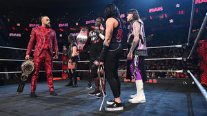 R-Truth, Damian Priest, Rhea Ripley, Finn Bálor, Dominik Mysterio and JD McDonagh | Raw