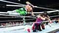 Rey Mysterio vs Dominik Mysterio and Santos Escobar | WrestleMania XL | April 6, 2024 - wwe photo