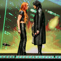 Rhea Ripley and Becky Lynch | WrestleMania XL Kickoff | February 8, 2024 - wwe photo