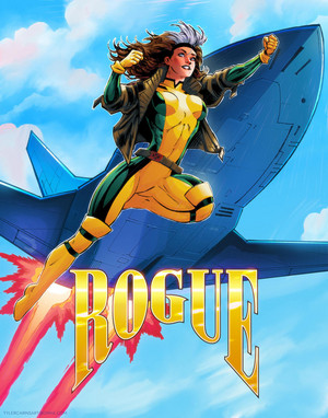  Rogue | X-Men | art oleh tylercairnsart