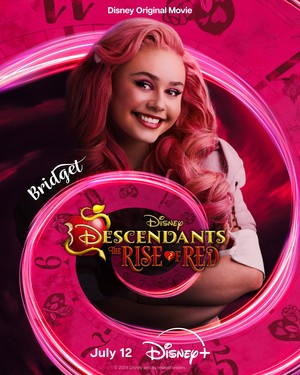  Ruby Rose Turner as Bridget | Descendants: The Rise Of Red | Character poster
