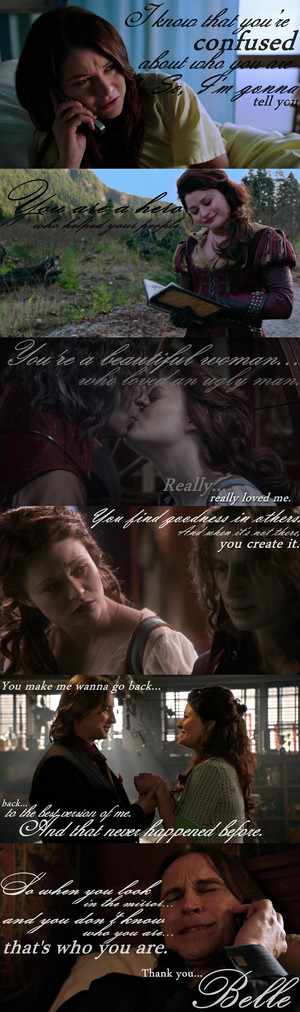  Rumbelle Fanart - "That's Who anda Are"