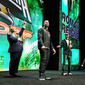Seth 'Freakin' Rollins and Roman Reigns | WrestleMania XL Kickoff - wwe photo