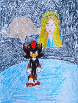  Shadow the Hedgehog will protect the Maria Robotnik and 宇宙 Colony ARK #sonicmovie3