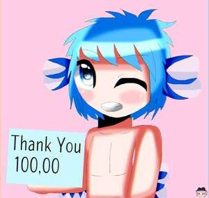  Thank anda 100,000