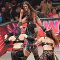 The Kabuki Warriors vs. Katana Chance and Kayden Carter | Monday Night Raw | February 5, 2024 - wwe photo