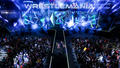 The Rock,  Roman Reigns and Paul Heyman | WrestleMania XL | April 6, 2024 - wwe photo