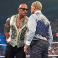 The Rock and Cody Rhodes | Monday Night Raw | March 25, 2024 - dwayne-the-rock-johnson photo