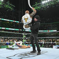 The Undertaker Choke Slams The Rock | WrestleMania XL | April 7, 2024 - dwayne-the-rock-johnson photo