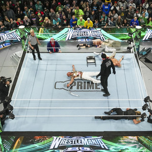  The Undertaker Chokeslams The Rock | WrestleMania XL | April 7, 2024