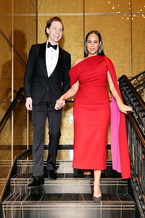  Tom Hiddleston and Zawe Ashton | The Prince's Trust Invest In Futures Gala 공식 만찬, 저녁 식사 | Feb. 29, 2024