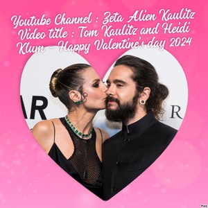  Tom Kaulitz and Heidi Klum - Happy Valentine's ngày 2024