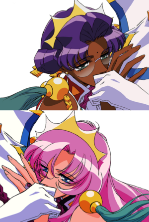Utena & Anthy parallel with Dios